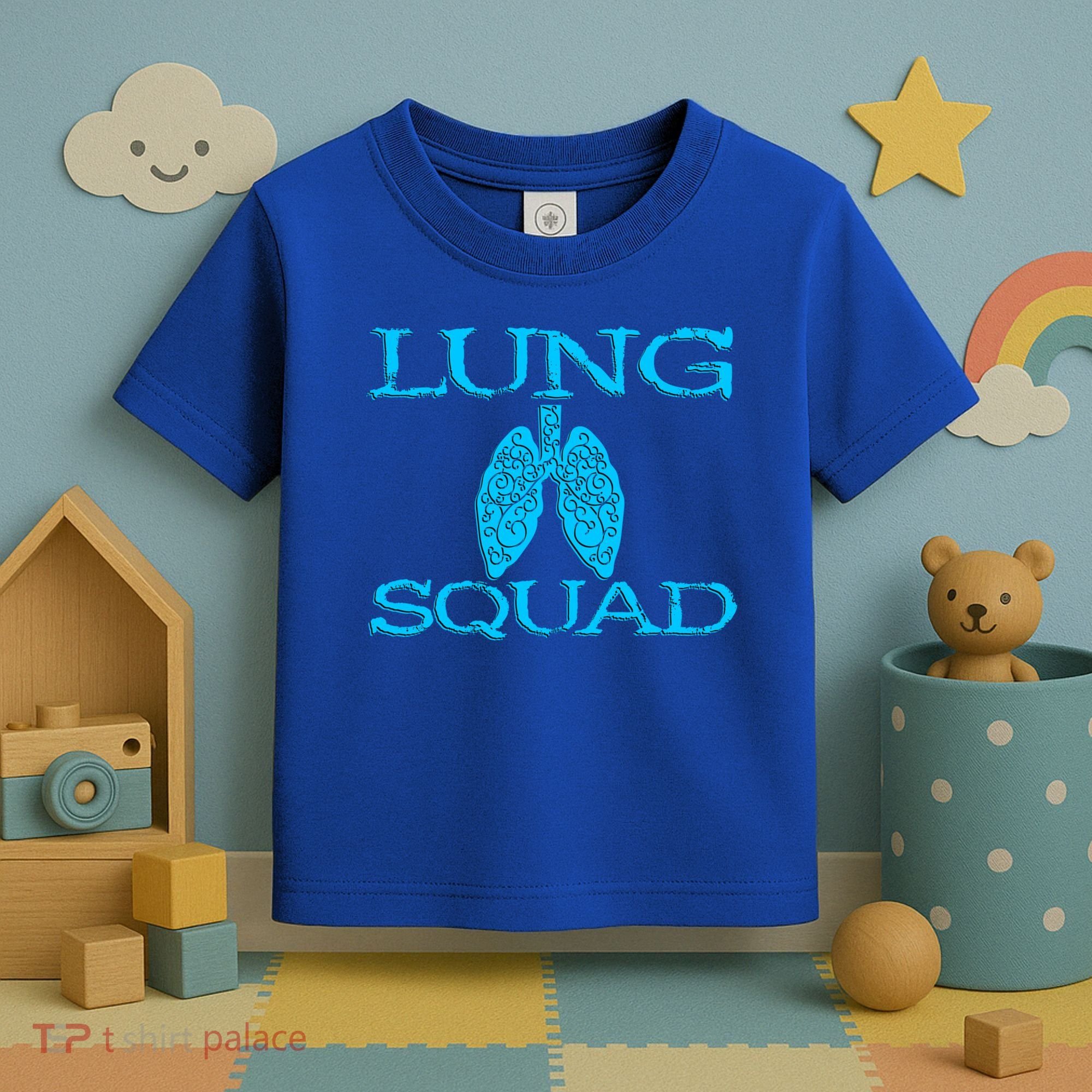 Respiratory Therapist Lung Squad Respiratory Therapy Team Gift Toddler T-Shirt