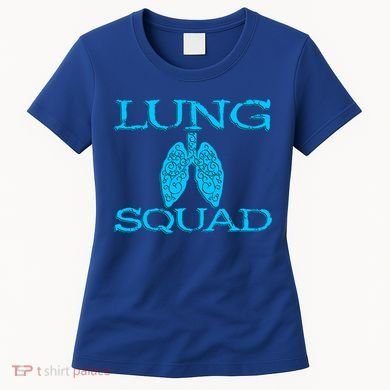 Respiratory Therapist Lung Squad Respiratory Therapy Team Gift Women's T-Shirt