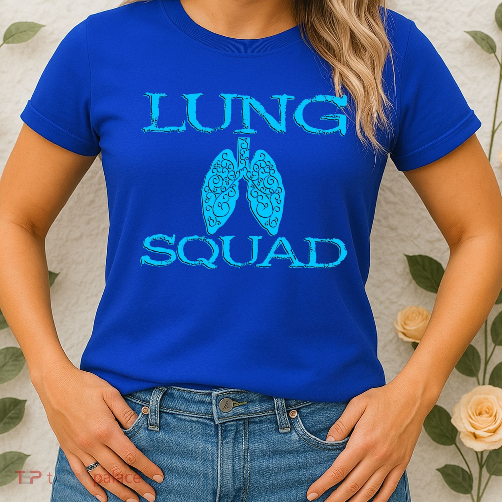Respiratory Therapist Lung Squad Respiratory Therapy Team Gift Women's T-Shirt