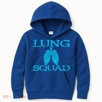 Respiratory Therapist Lung Squad Respiratory Therapy Team Gift Kids Hoodie thumb 0