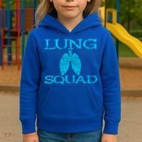 Respiratory Therapist Lung Squad Respiratory Therapy Team Gift Kids Hoodie thumb 3