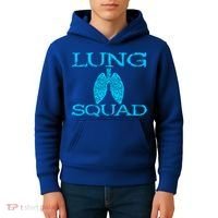 Respiratory Therapist Lung Squad Respiratory Therapy Team Gift Kids Hoodie thumb 4