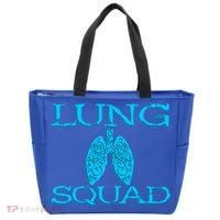 Respiratory Therapist Lung Squad Respiratory Therapy Team Gift Tote Bag thumb 0