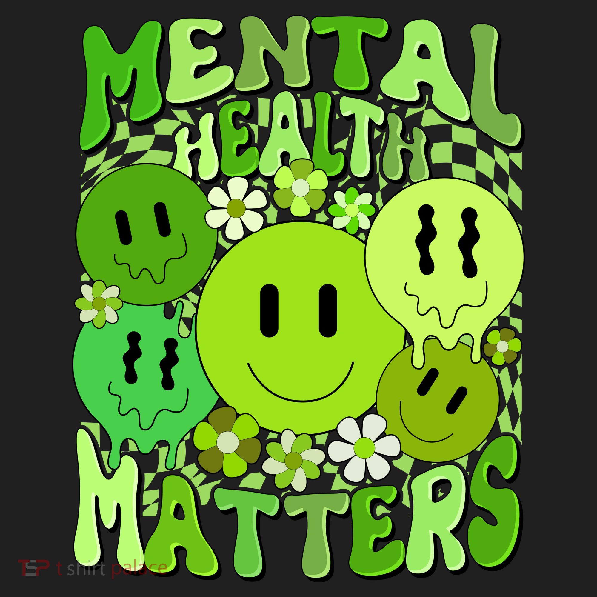 Retro Trippy Mental Health Matters Women's Sweatshirt