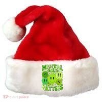 Retro Trippy Mental Health Matters Santa Hat thumb 0