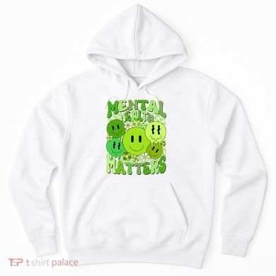 Retro Trippy Mental Health Matters Hoodie