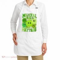 Retro Trippy Mental Health Matters Apron thumb 2