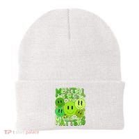 Retro Trippy Mental Health Matters Beanie thumb 0