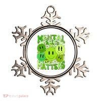 Retro Trippy Mental Health Matters Ornament thumb 0