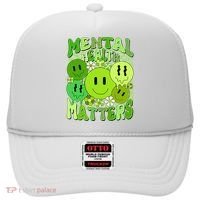 Retro Trippy Mental Health Matters Hat thumb 0