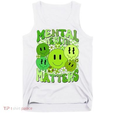 Retro Trippy Mental Health Matters Tank Top
