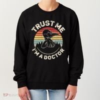 Retro Trust Me IM A Doctor Plague Women's Sweatshirt thumb 0