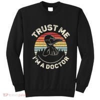 Retro Trust Me IM A Doctor Plague Sweatshirt thumb 0