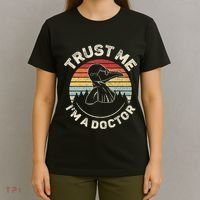 Retro Trust Me IM A Doctor Plague T-Shirt thumb 4
