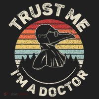 Retro Trust Me IM A Doctor Plague Tumbler thumb 3