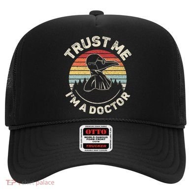 Retro Trust Me IM A Doctor Plague Hat