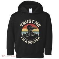 Retro Trust Me IM A Doctor Plague Toddler Hoodie thumb 0