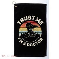 Retro Trust Me IM A Doctor Plague Golf Towel thumb 0