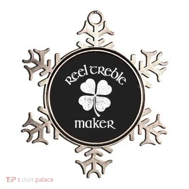 Reel Treble Maker Irish Dance Shamrock St Patricks Ornament