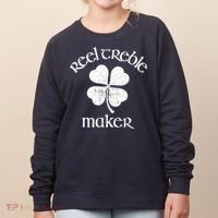 Reel Treble Maker Irish Dance Shamrock St Patricks Women's Sweatshirt thumb 0