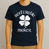 Reel Treble Maker Irish Dance Shamrock St Patricks T-Shirt thumb 3
