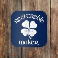 Reel Treble Maker Irish Dance Shamrock St Patricks Coaster thumb 0