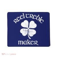 Reel Treble Maker Irish Dance Shamrock St Patricks Mousepad thumb 0
