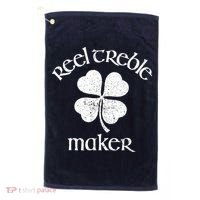 Reel Treble Maker Irish Dance Shamrock St Patricks Golf Towel thumb 0