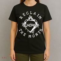 Reclaim The Month Sacred Heart Image June Month Premium T-Shirt thumb 4