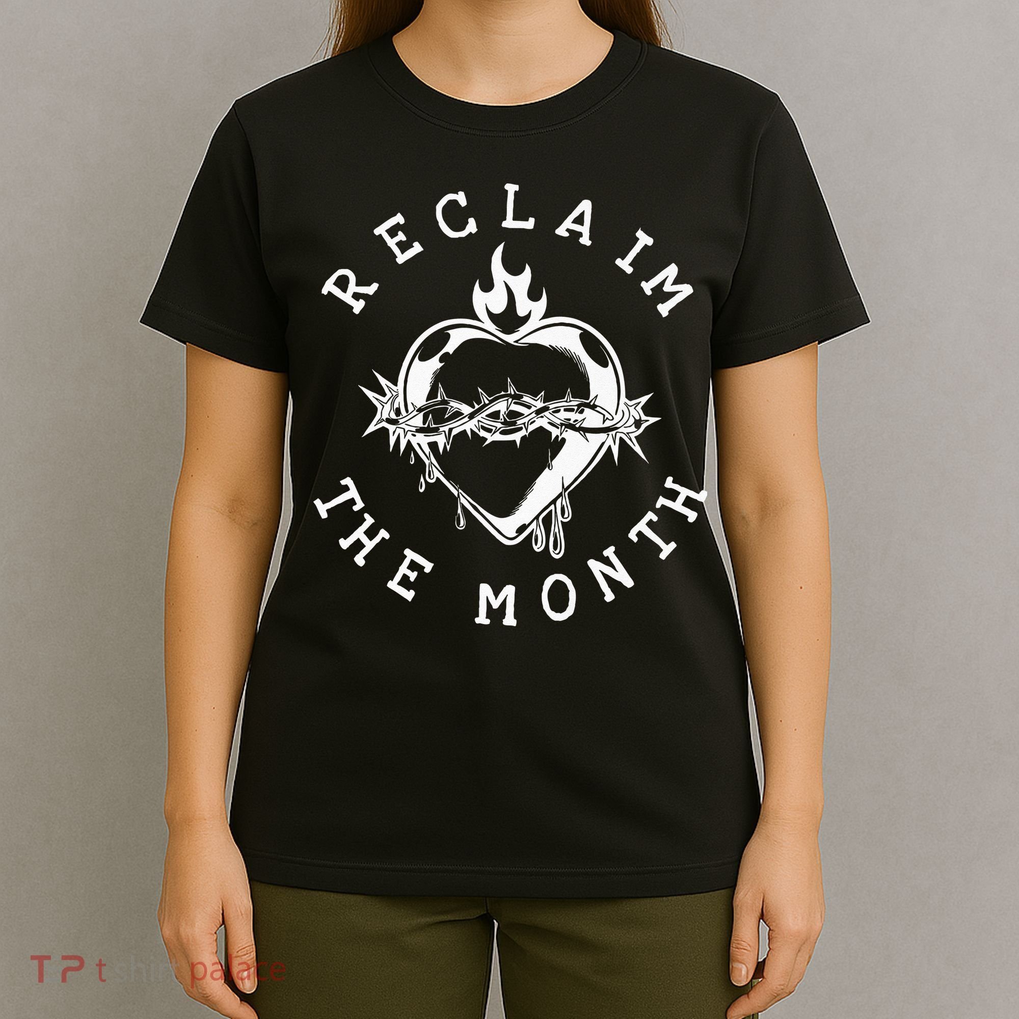 Reclaim The Month Sacred Heart Image June Month Premium T-Shirt