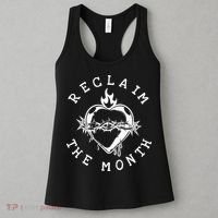 Reclaim The Month Sacred Heart Image June Month Premium Women's Tank Top thumb 3