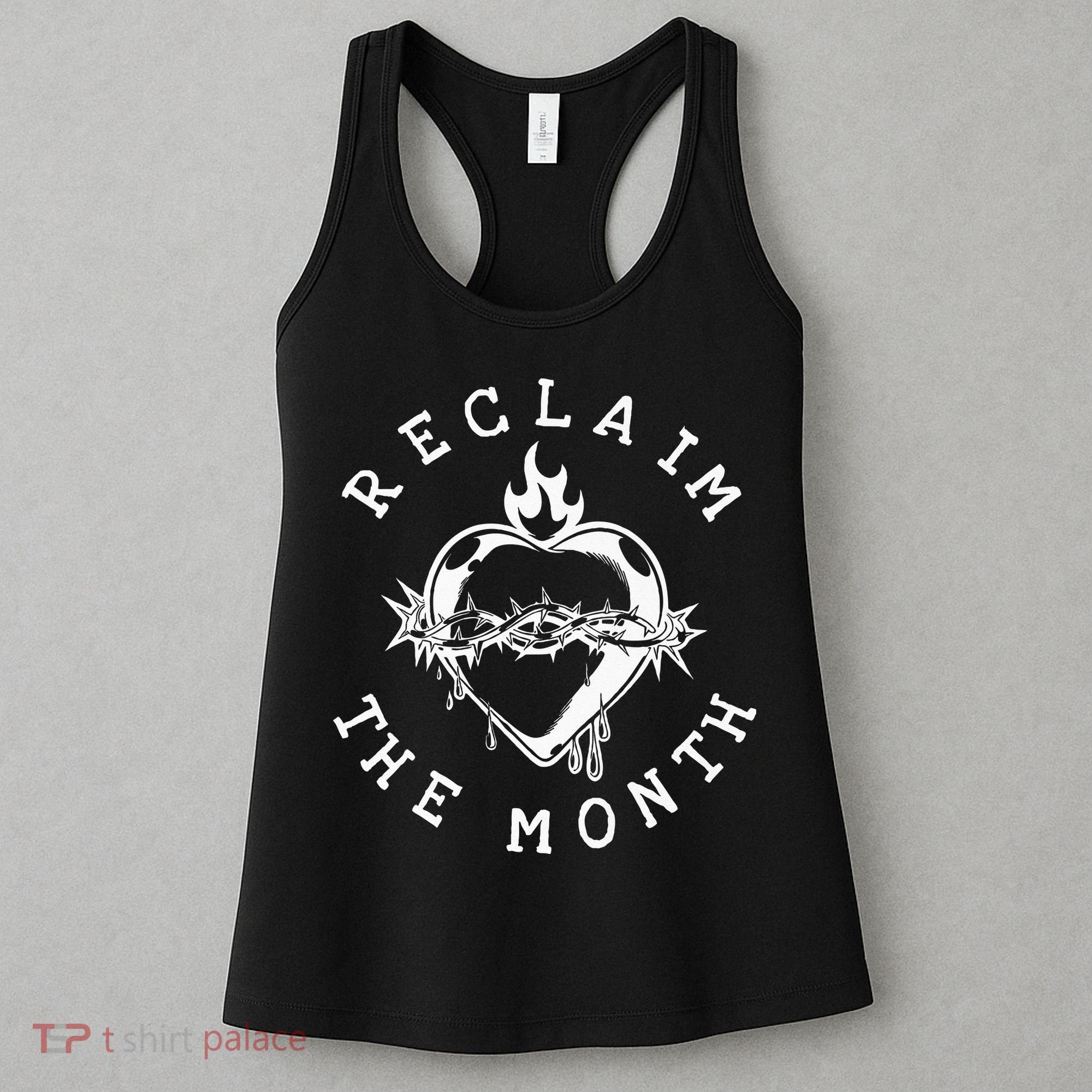 Reclaim The Month Sacred Heart Image June Month Premium Women's Tank Top
