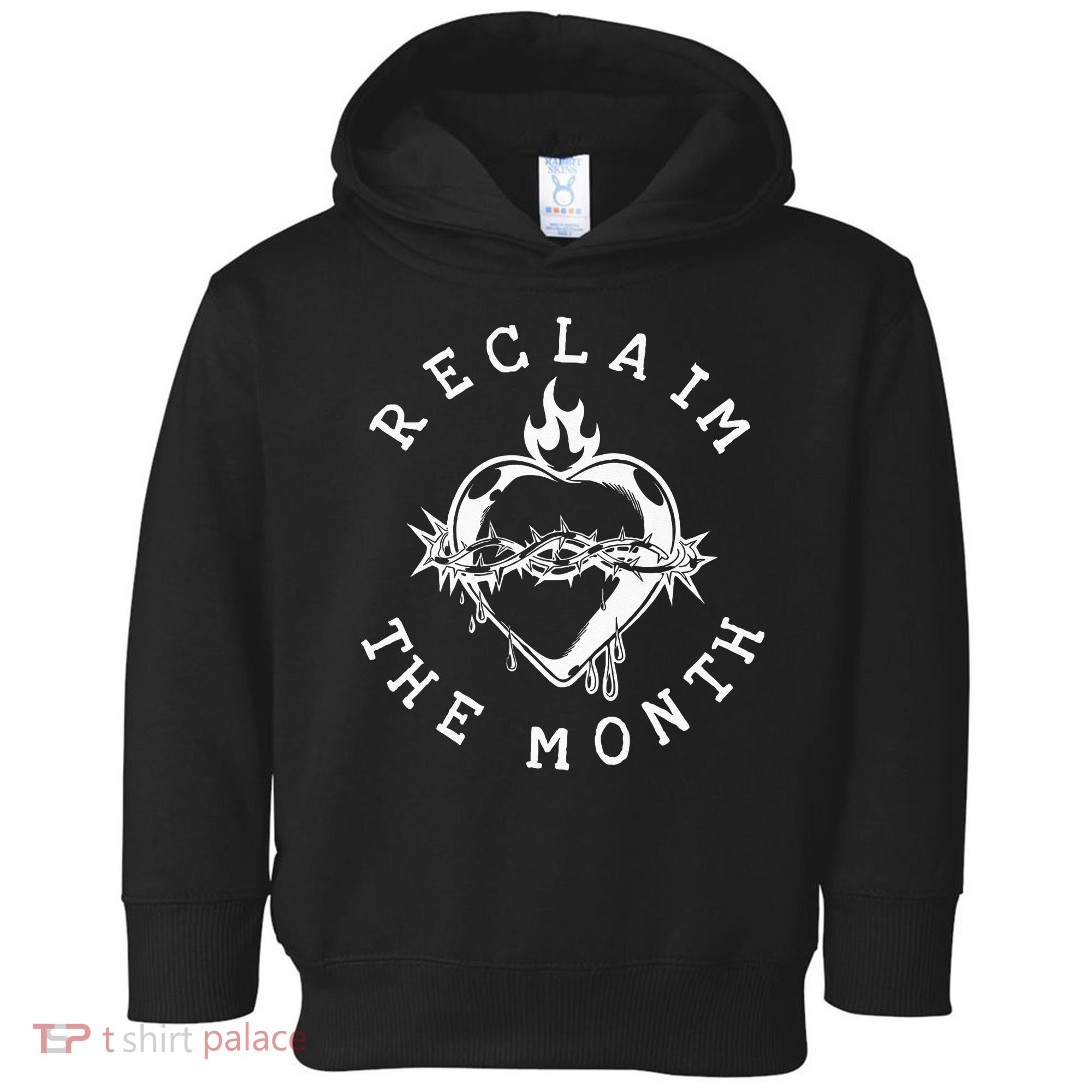 Reclaim The Month Sacred Heart Image June Month Premium Toddler Hoodie