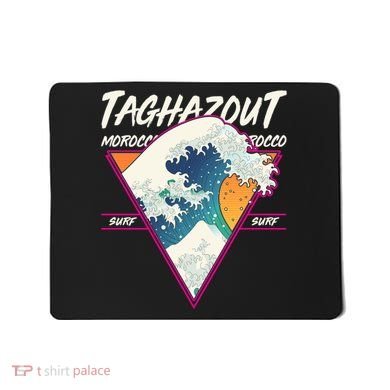 Retro Taghazout Morocco Surf Great Wave Mousepad