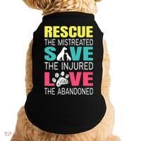 Rescue The Mistreated Save Injured Animal Rights Rescue Gift Doggie Tank thumb 0