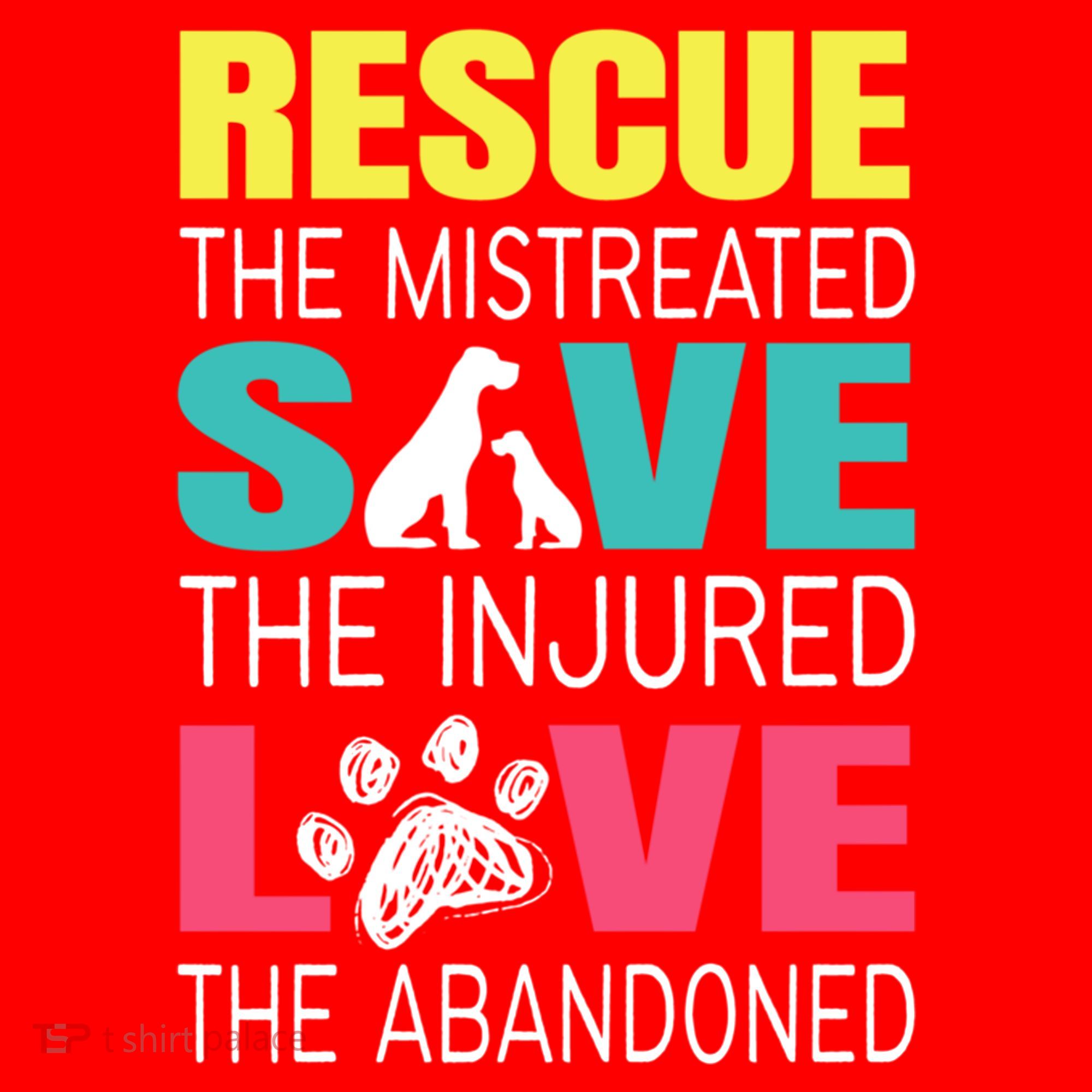 Rescue The Mistreated Save Injured Animal Rights Rescue Gift Santa Hat