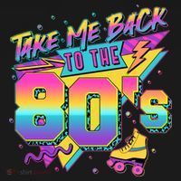Retro Take Me Back To The 80s Eighties Doggie Tank thumb 4