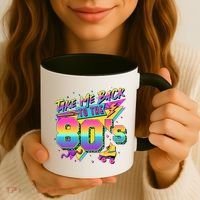 Retro Take Me Back To The 80s Eighties Coffee Mug thumb 3