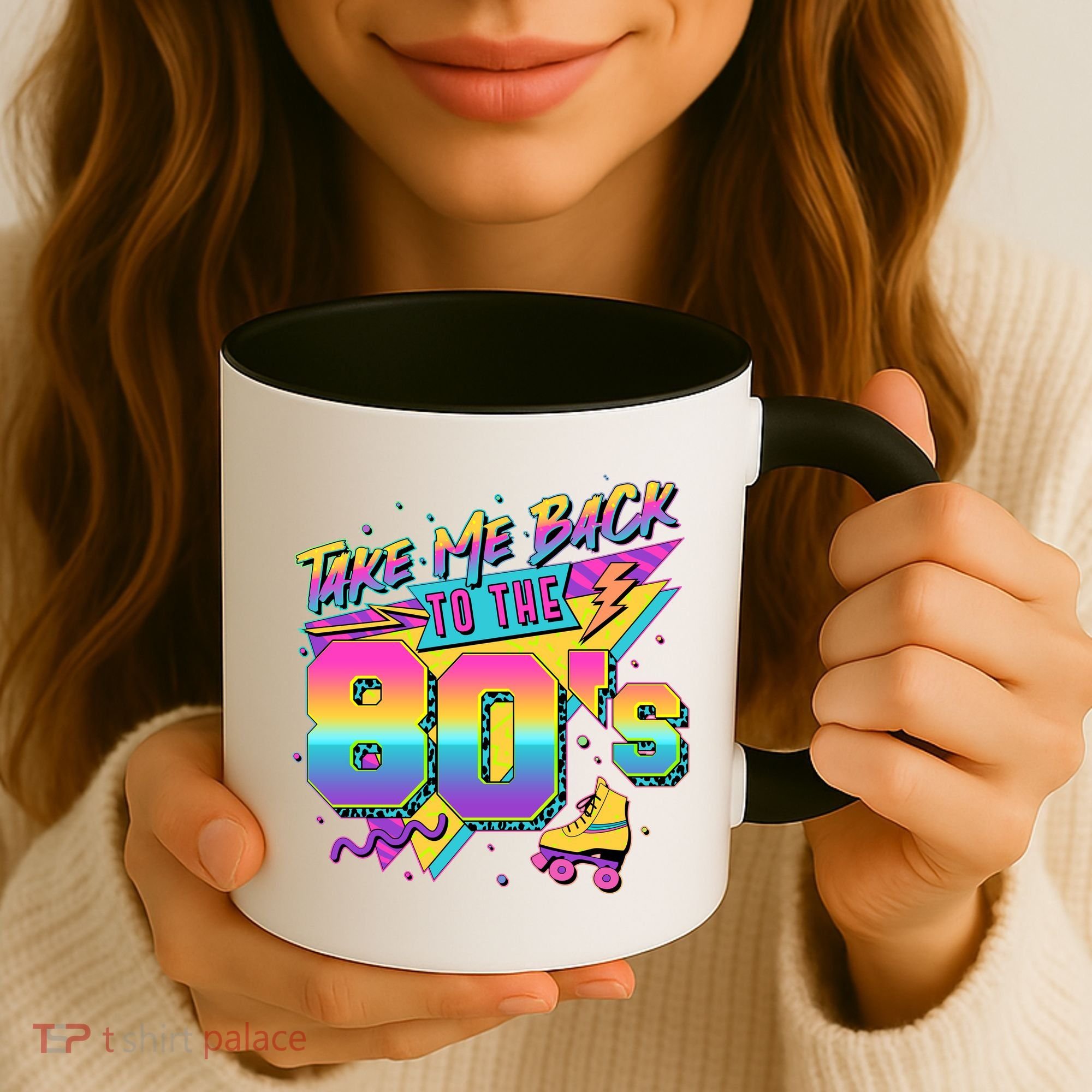 Retro Take Me Back To The 80s Eighties Coffee Mug