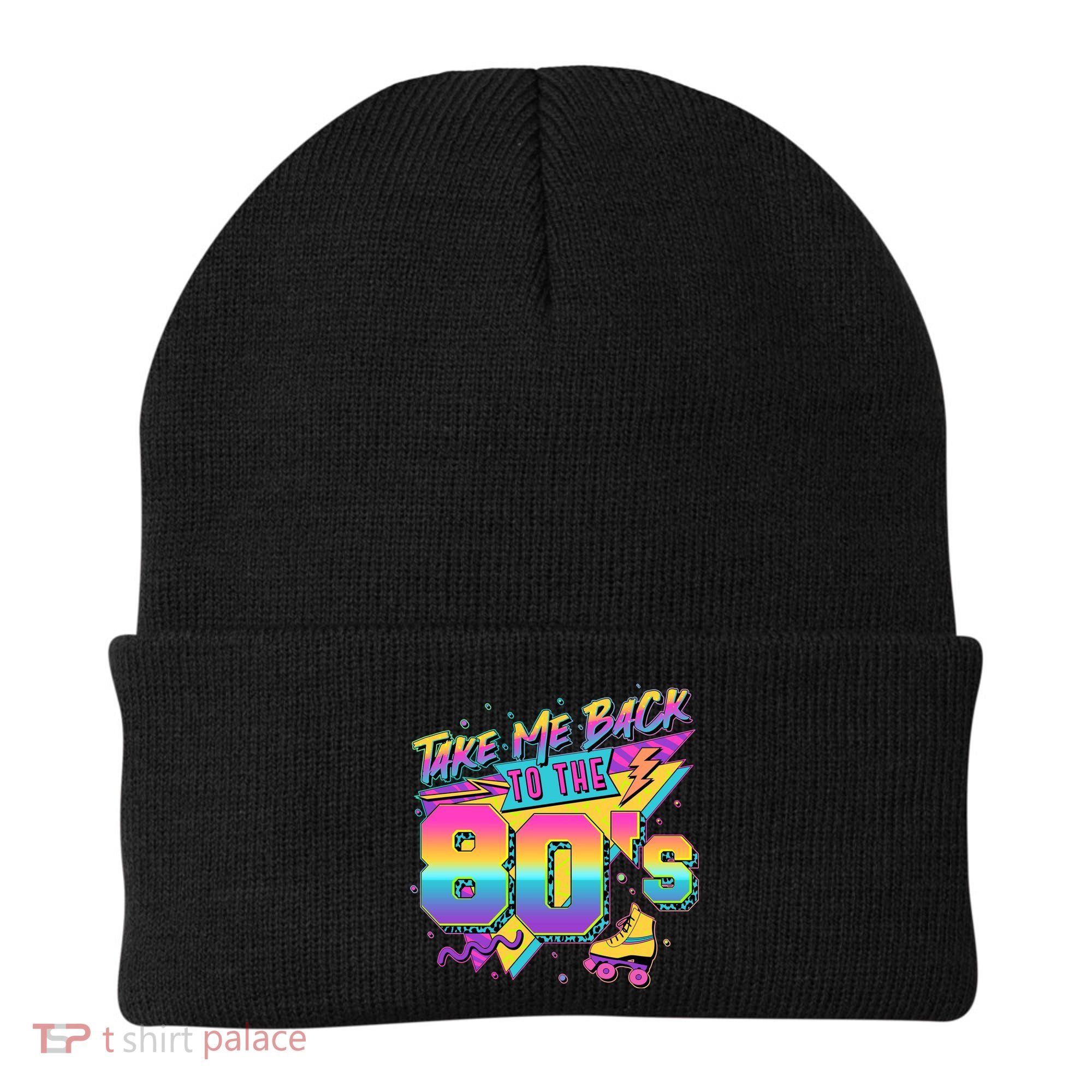 Retro Take Me Back To The 80s Eighties Beanie