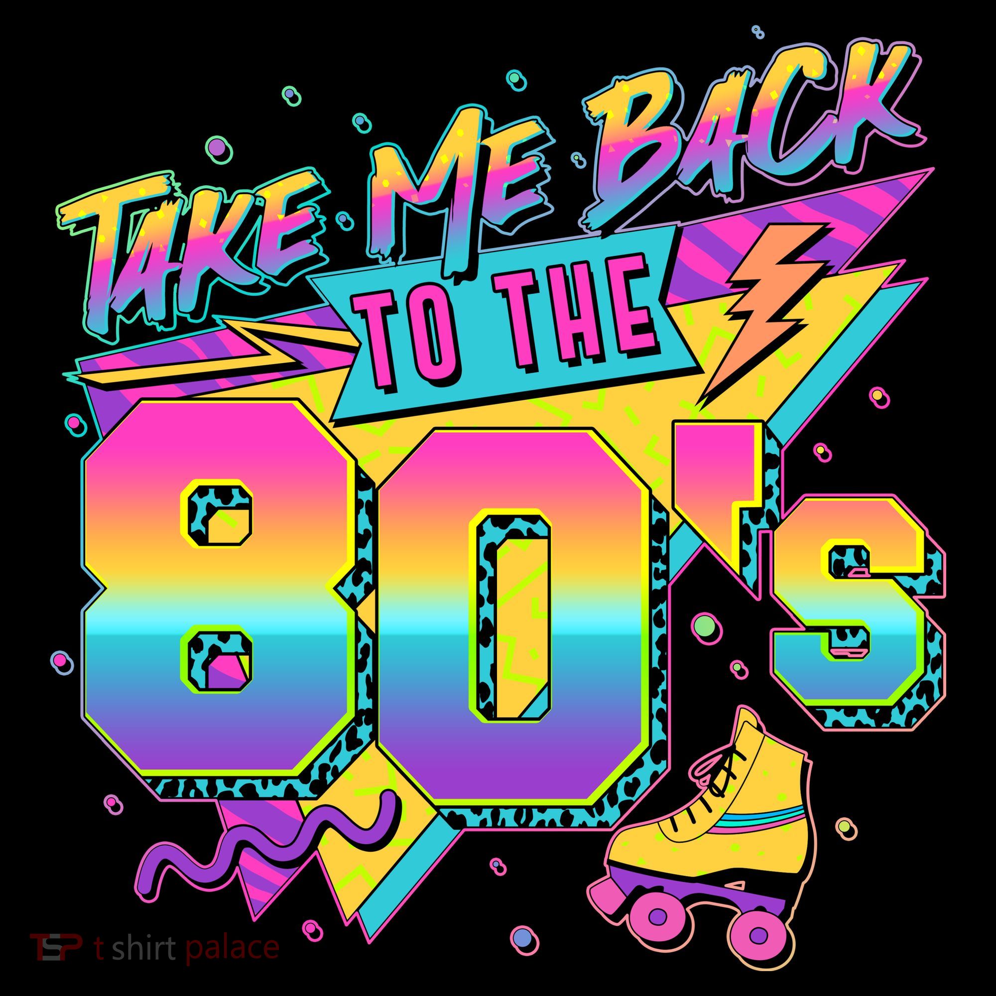 Retro Take Me Back To The 80s Eighties Women's Hoodie