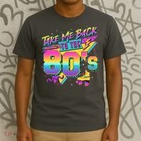 Retro Take Me Back To The 80s Eighties T-Shirt thumb 3