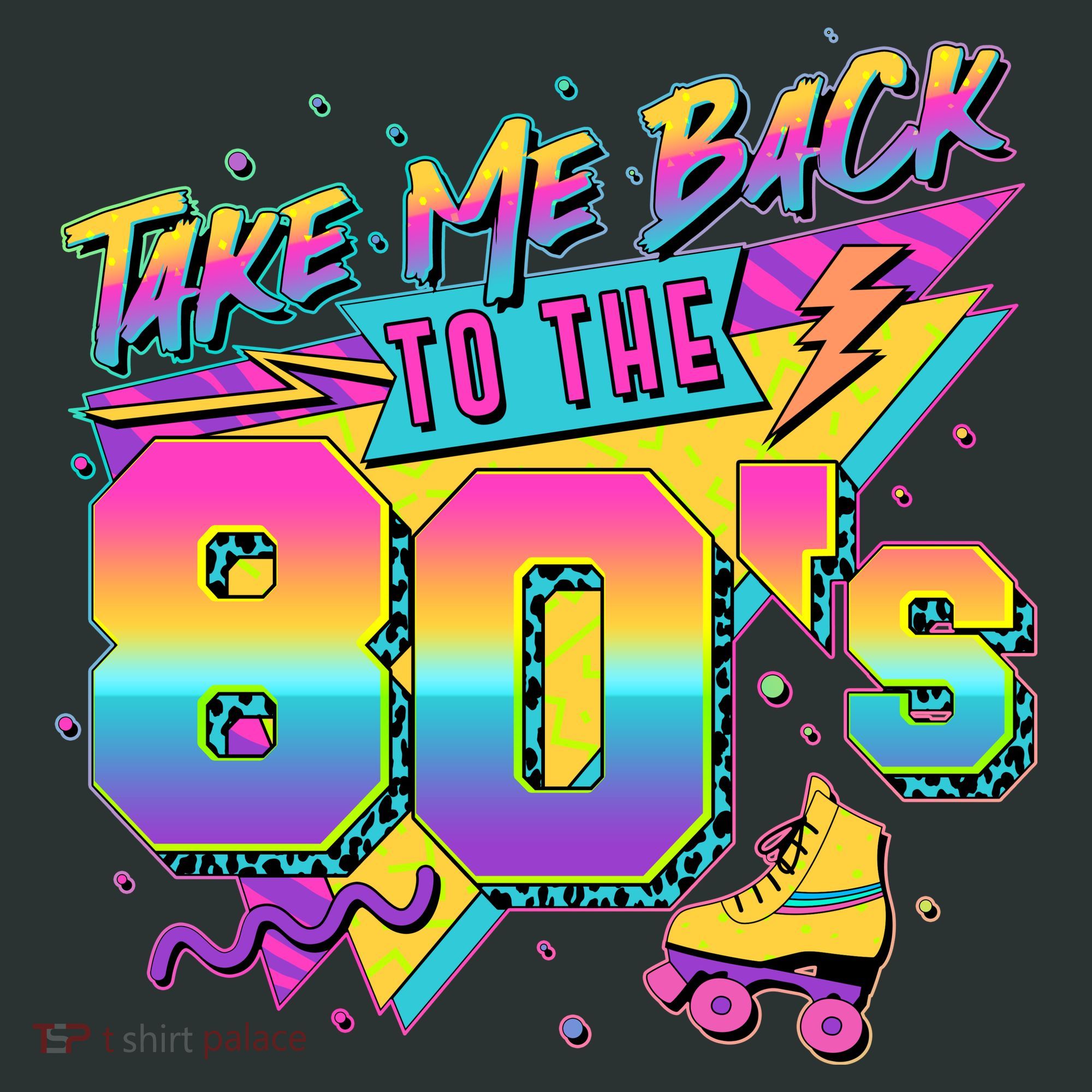 Retro Take Me Back To The 80s Eighties T-Shirt