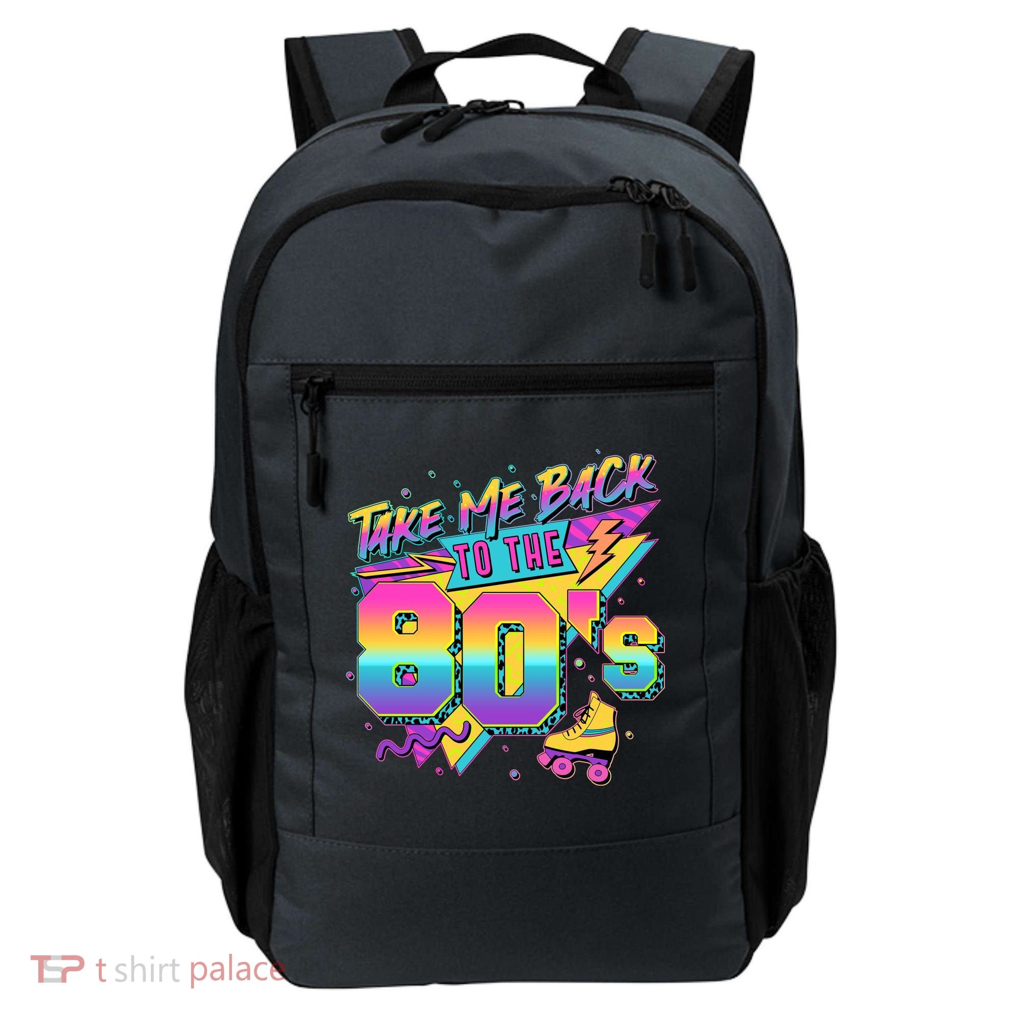 Retro Take Me Back To The 80s Eighties Backpack