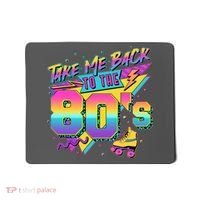 Retro Take Me Back To The 80s Eighties Mousepad thumb 0