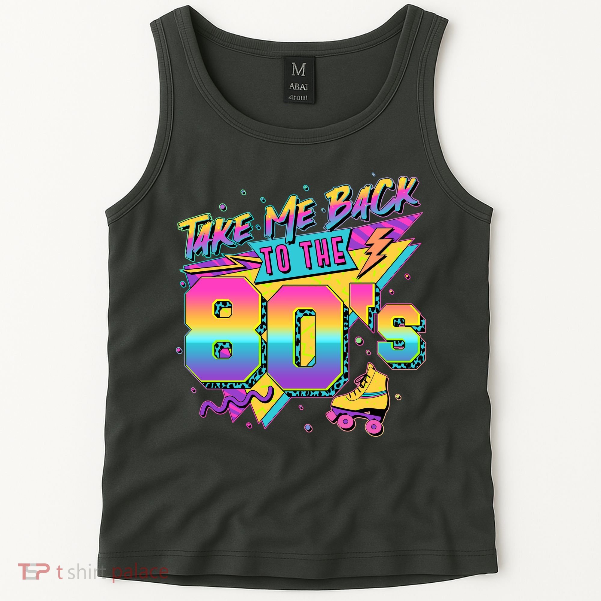 Retro Take Me Back To The 80s Eighties Tank Top