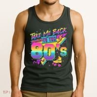 Retro Take Me Back To The 80s Eighties Tank Top thumb 3