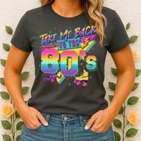 Retro Take Me Back To The 80s Eighties Women's T-Shirt thumb 2