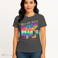 Retro Take Me Back To The 80s Eighties Women's T-Shirt thumb 4