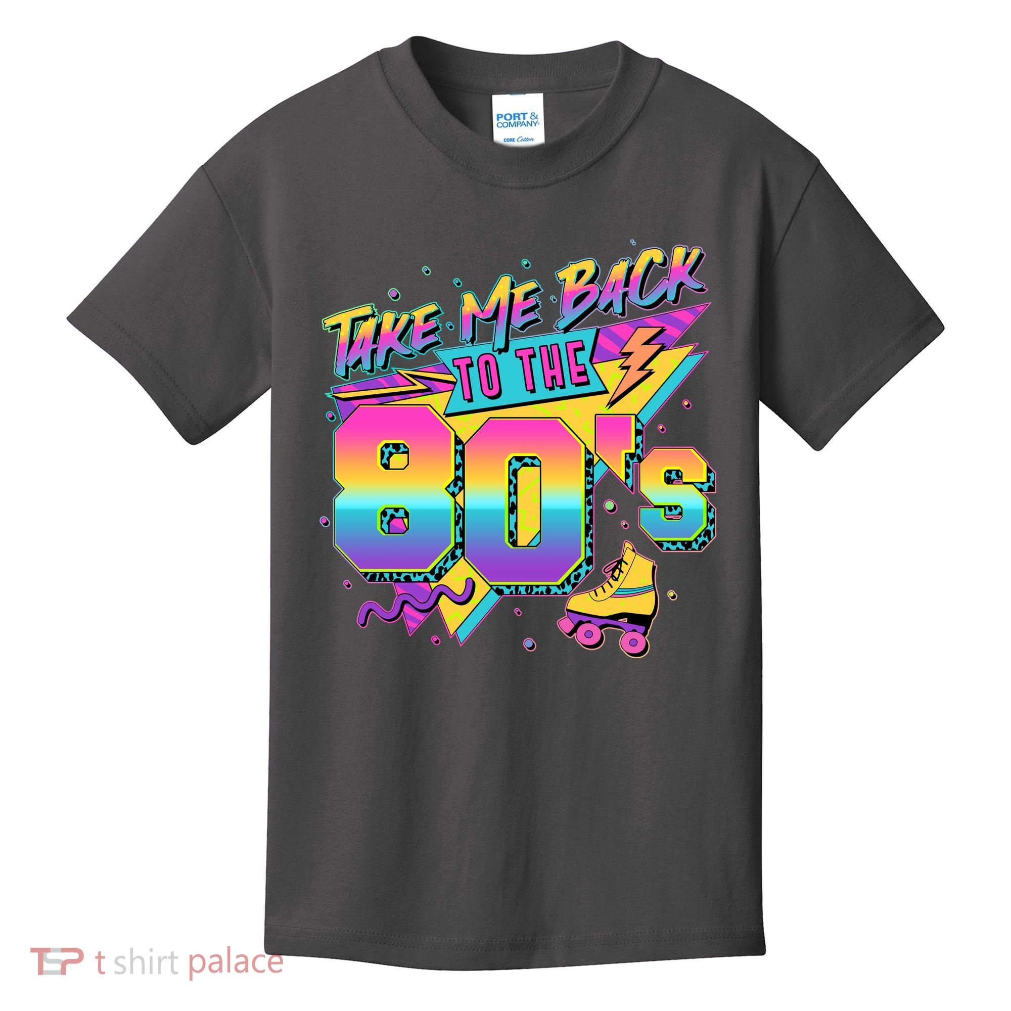 Retro Take Me Back To The 80s Eighties Kids T-Shirt